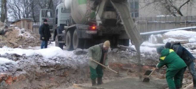 Противоморозная добавка в бетон: советы по выбору и возможные виды
