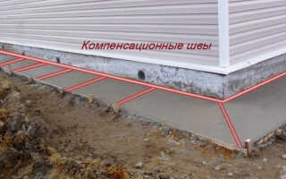 Компенсационные швы в бетоне: какими бывают и как выполняются?