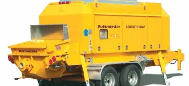 Бетононасос putzmeister: стационарные и автонасосы, характеристика и примеры