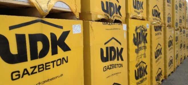 Газобетон udk: плюсы использования и характеристики
