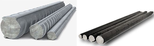 Разновидности стальных прутьев