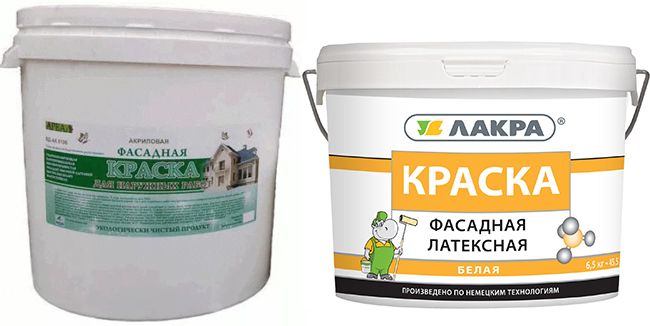 Для обработки подойдет акриловая и латексная краска