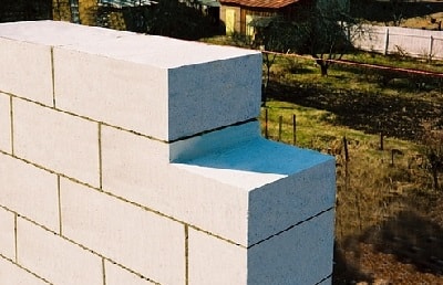 Кладка газобетона