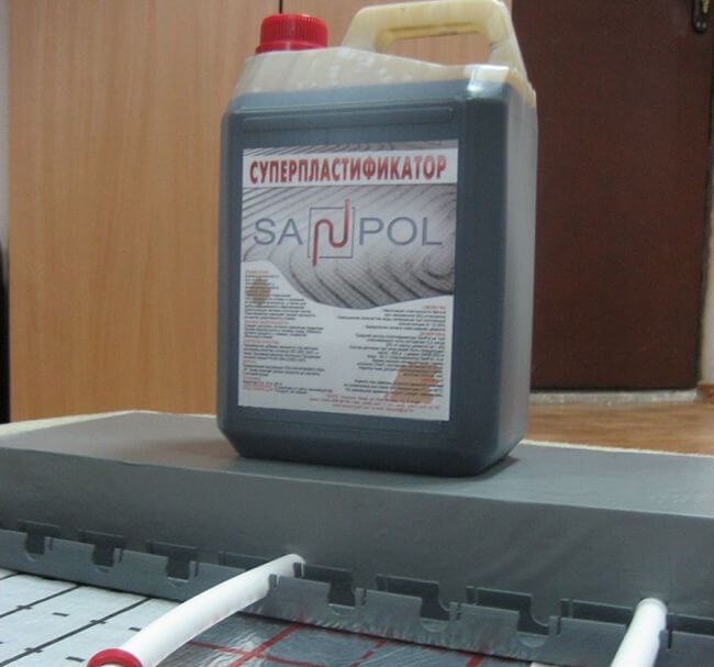 Суперпластификатор для стяжки