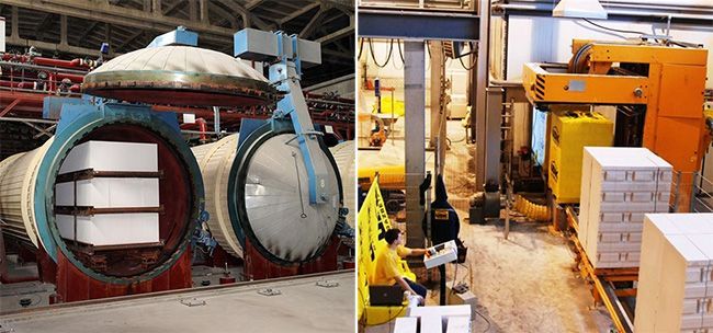 Оборудование для изготовления газосиликатных блоков