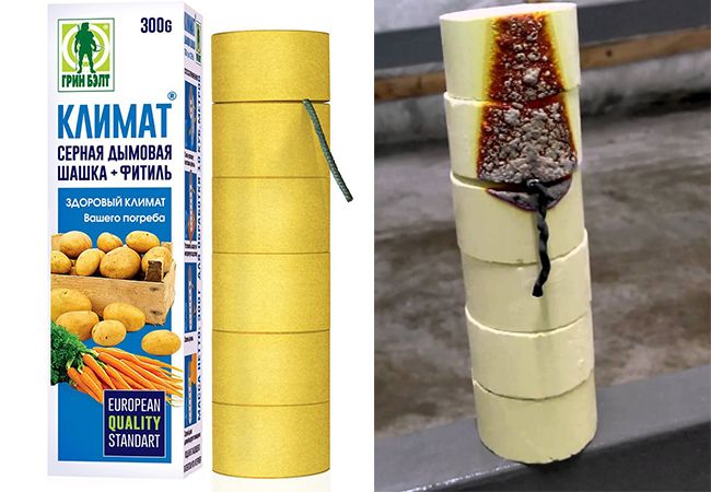 Пары дымовой шашки убивают всех паразитов
