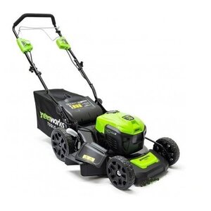 Надежная электрическая газонокосилка greenworks 2506807 GD40LM46SP (без АКБ и ЗУ)